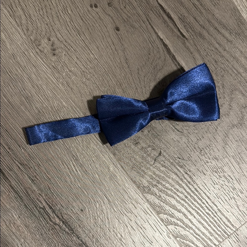 Boys Elegant Blue Bow Tie
